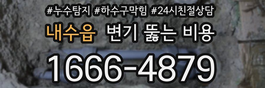 내수읍 변기 뚫는 비용