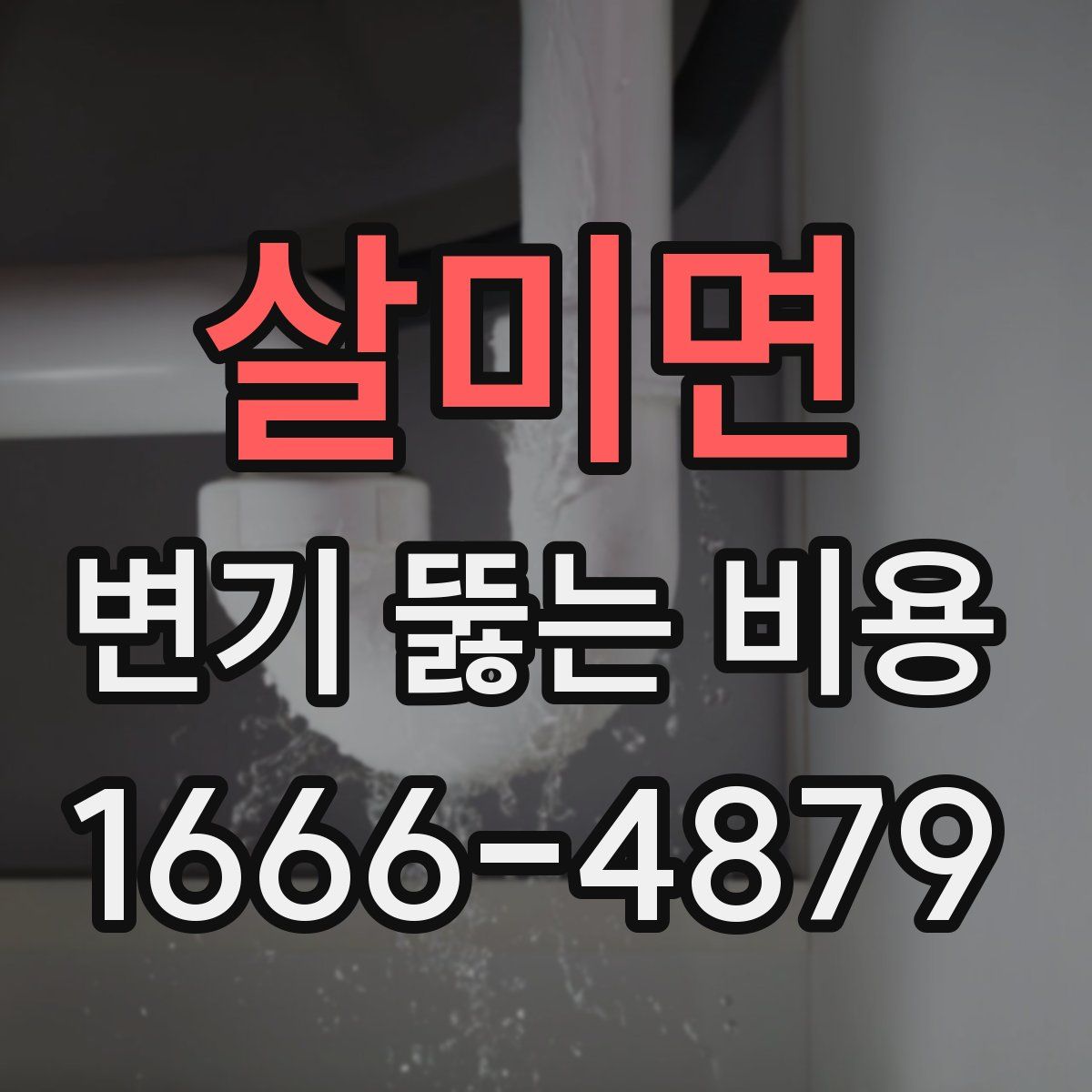 살미면 변기 뚫는 비용