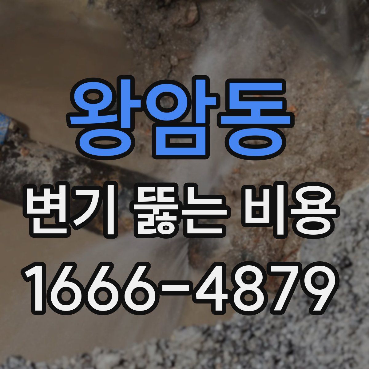 왕암동 변기 뚫는 비용