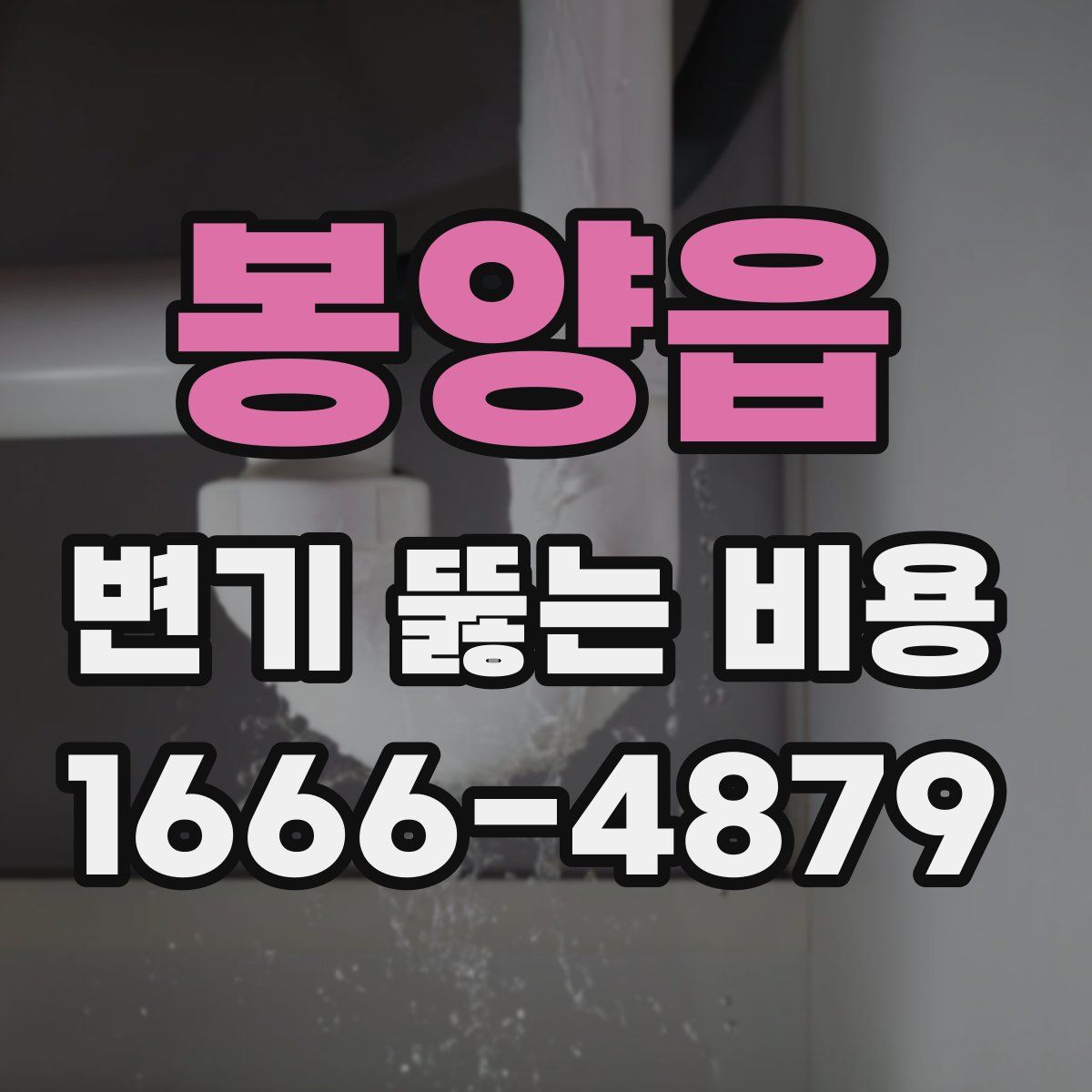 봉양읍 변기 뚫는 비용