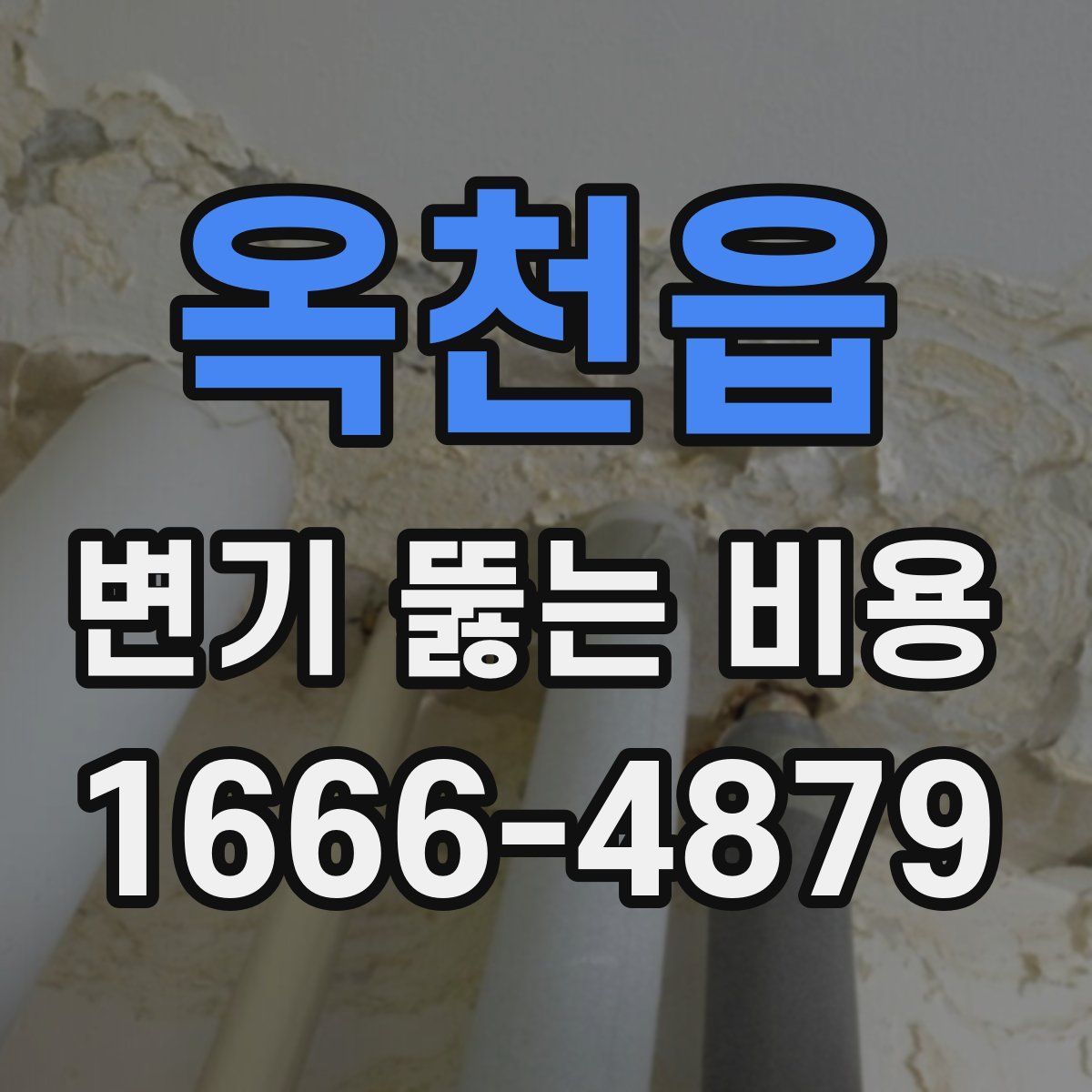 옥천읍 변기 뚫는 비용