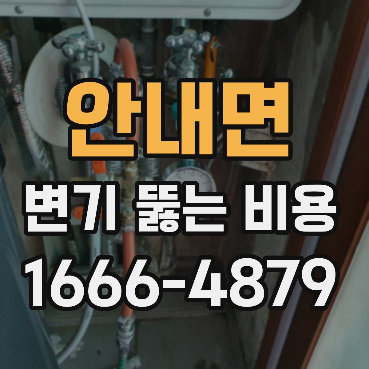 안내면 변기 뚫는 비용