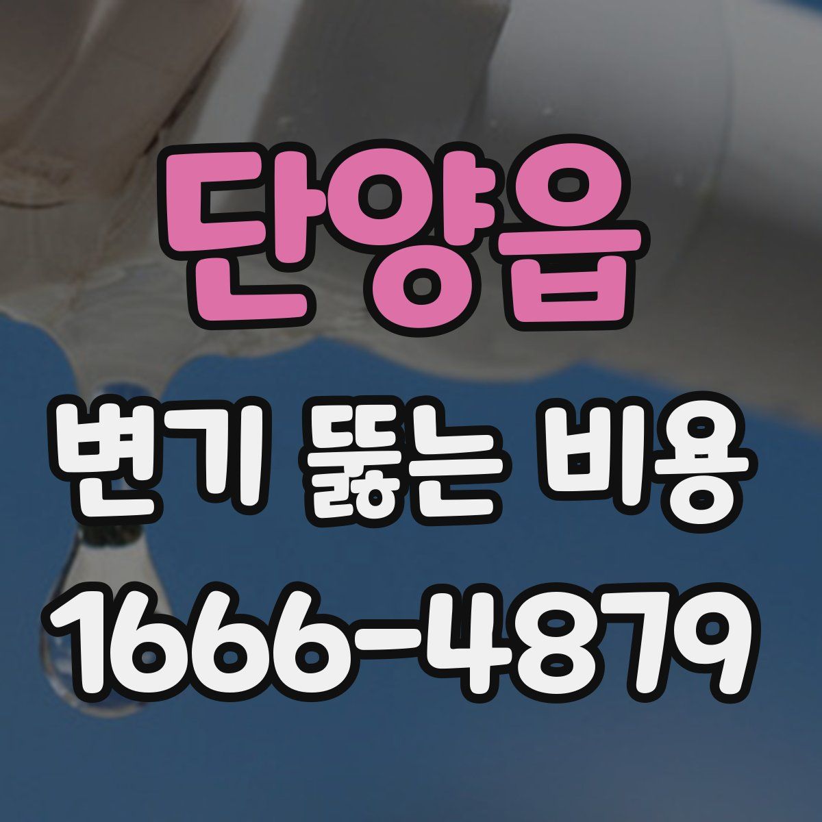 단양읍 변기 뚫는 비용