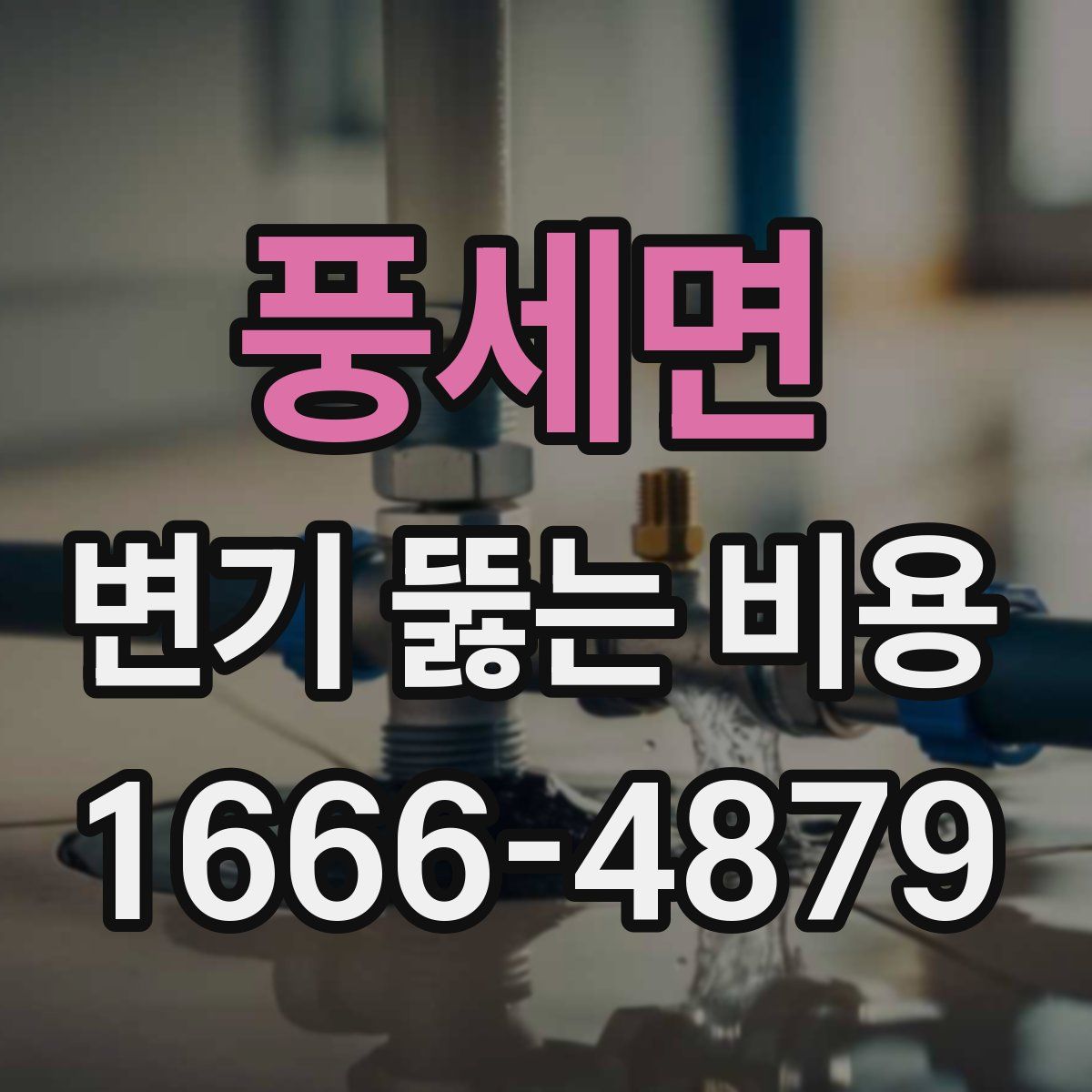 풍세면 변기 뚫는 비용