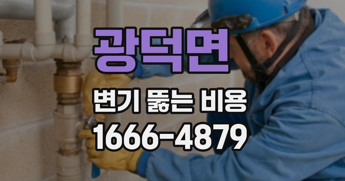 광덕면 변기 뚫는 비용