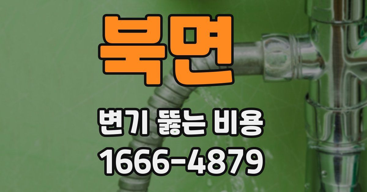 북면 변기 뚫는 비용