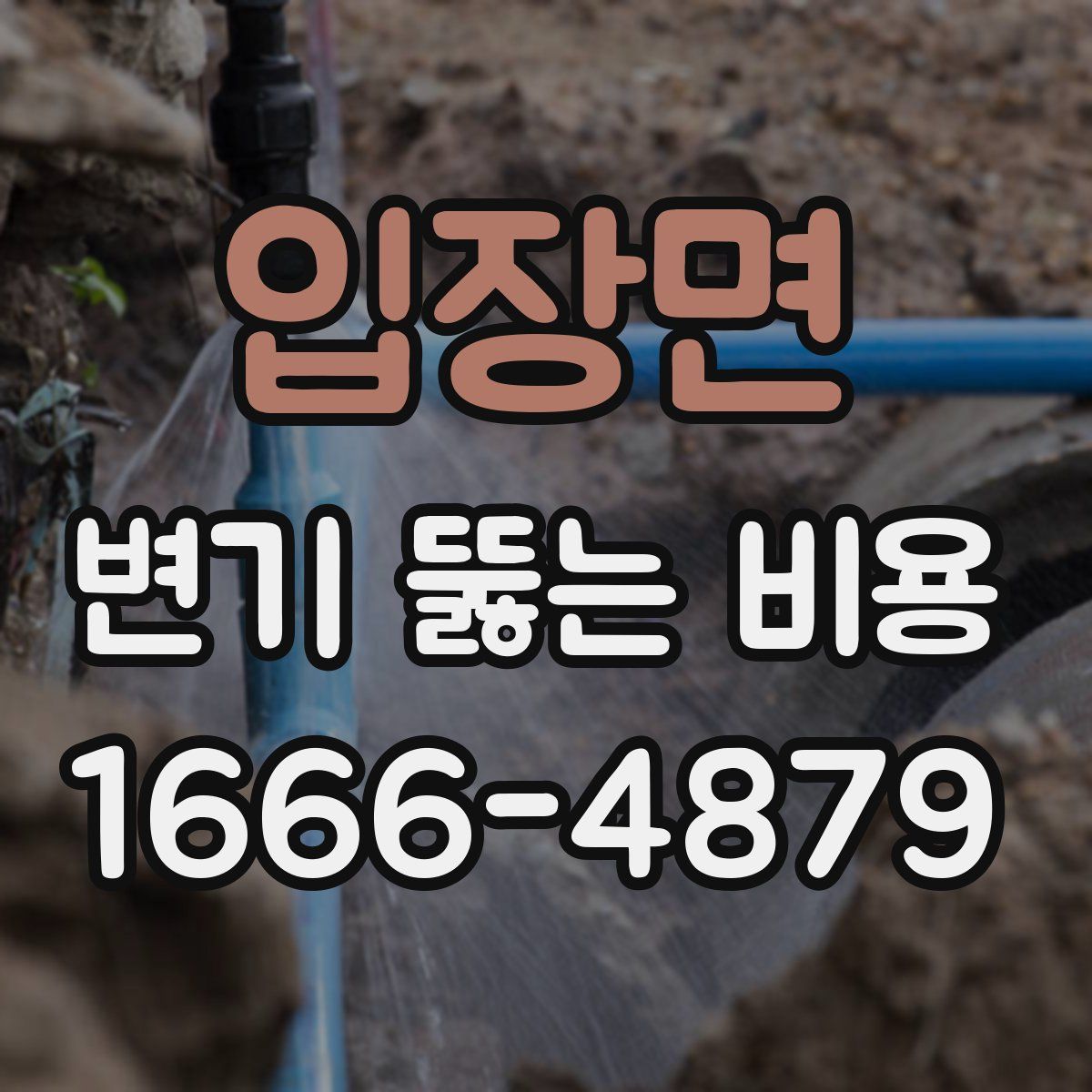 입장면 변기 뚫는 비용
