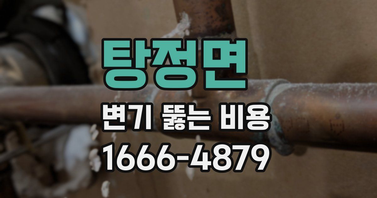 탕정면 변기 뚫는 비용