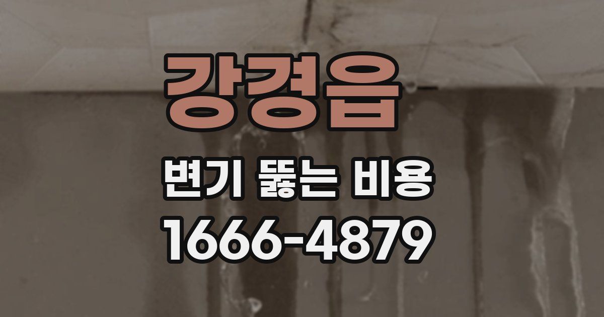 강경읍 변기 뚫는 비용