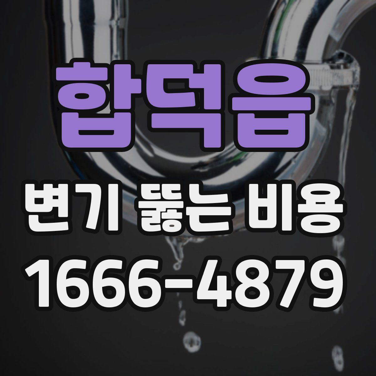합덕읍 변기 뚫는 비용