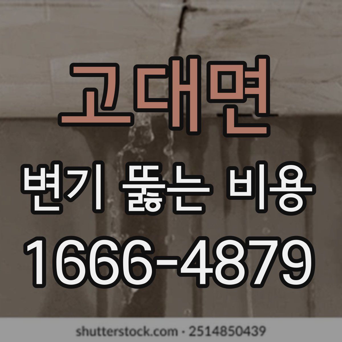 고대면 변기 뚫는 비용