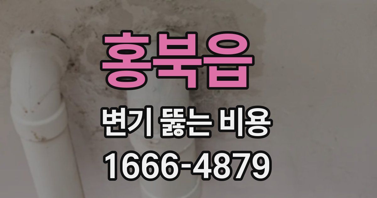 홍북읍 변기 뚫는 비용