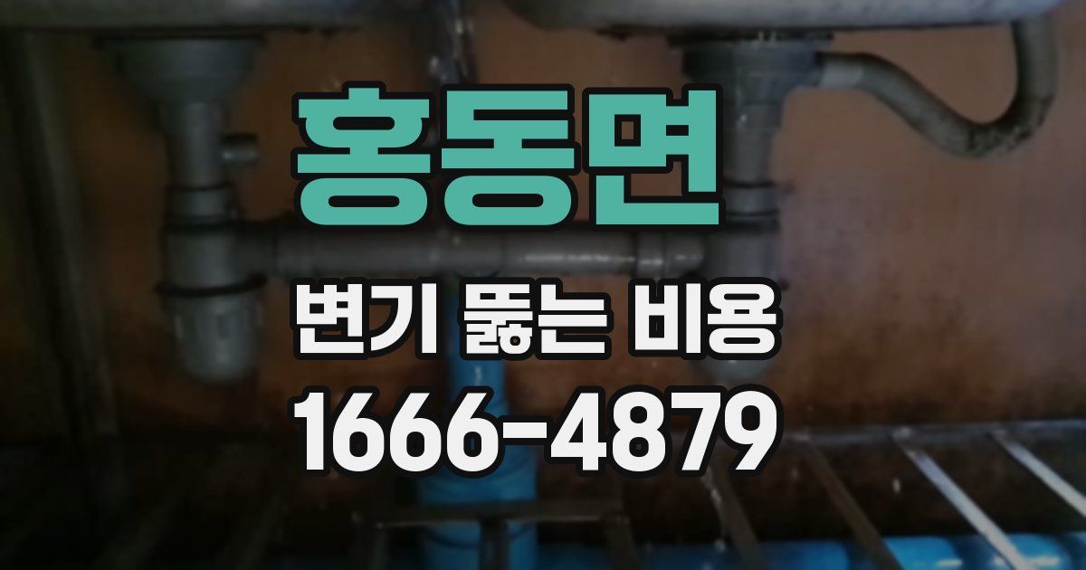 홍동면 변기 뚫는 비용