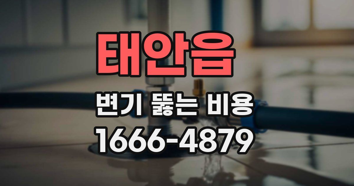 태안읍 변기 뚫는 비용