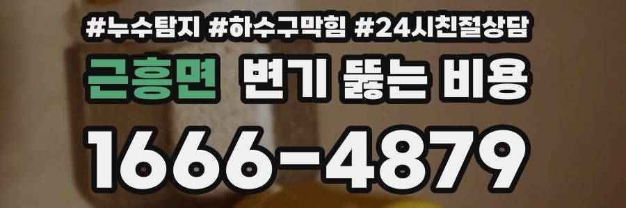 근흥면 변기 뚫는 비용