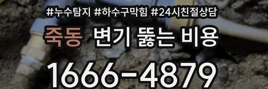 죽동 변기 뚫는 비용