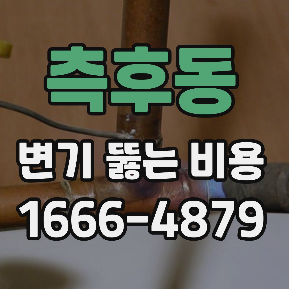 측후동 변기 뚫는 비용
