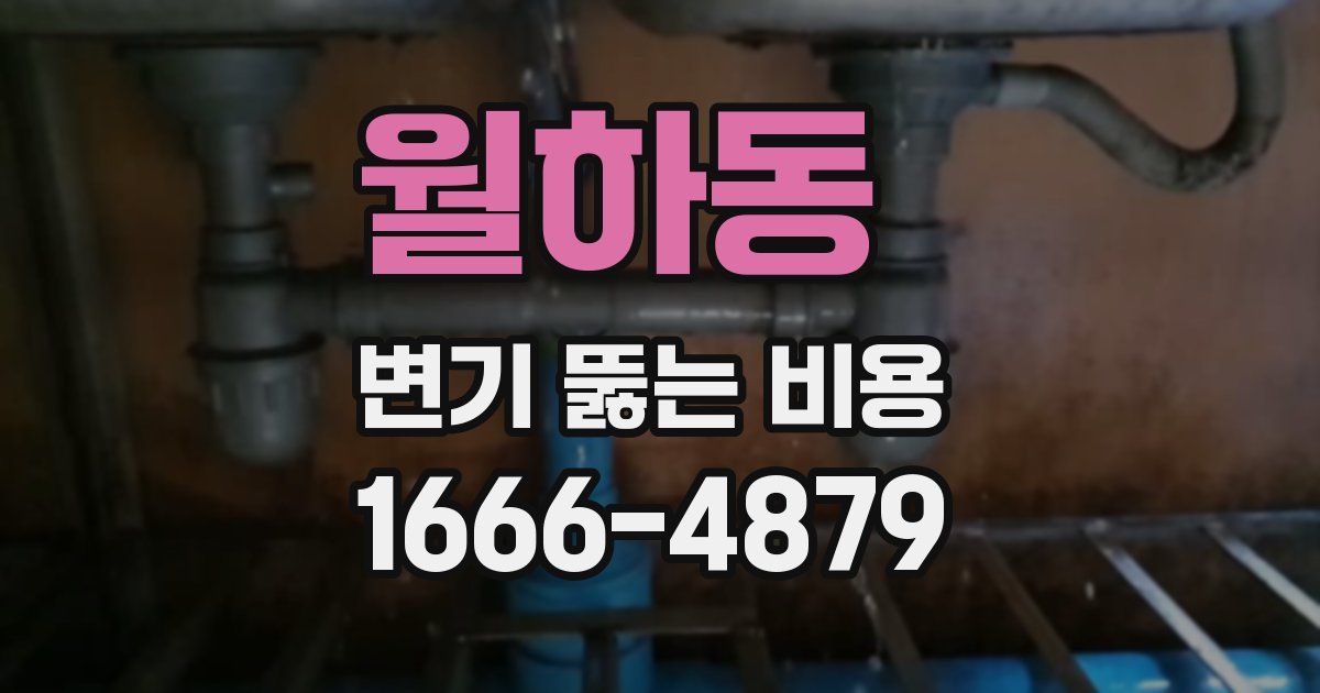 월하동 변기 뚫는 비용