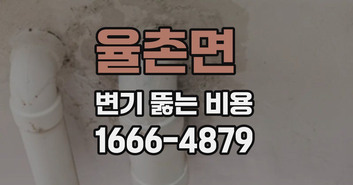 율촌면 변기 뚫는 비용