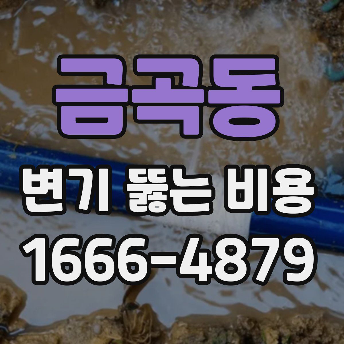 금곡동 변기 뚫는 비용