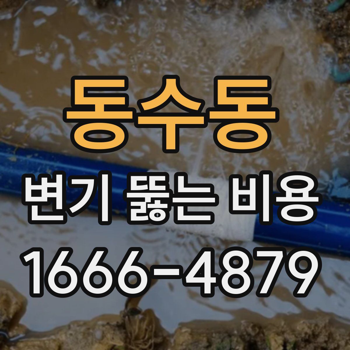 동수동 변기 뚫는 비용