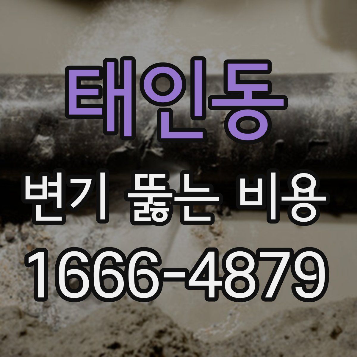 태인동 변기 뚫는 비용