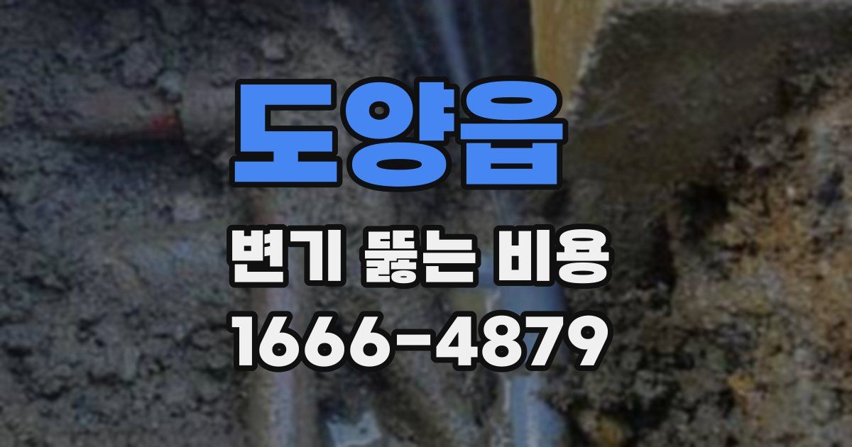 도양읍 변기 뚫는 비용