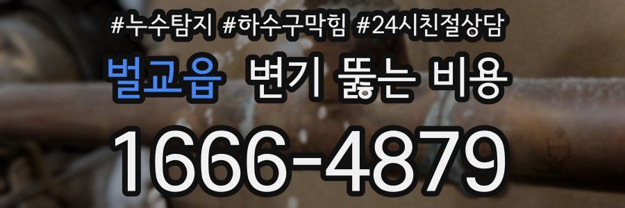 벌교읍 변기 뚫는 비용