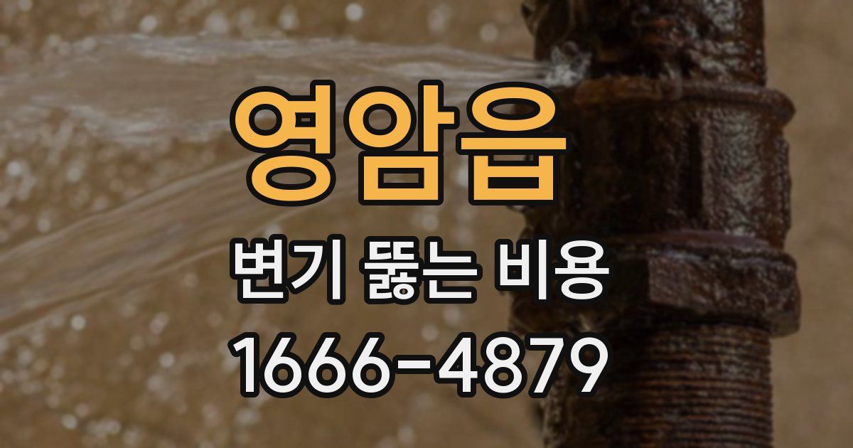 영암읍 변기 뚫는 비용