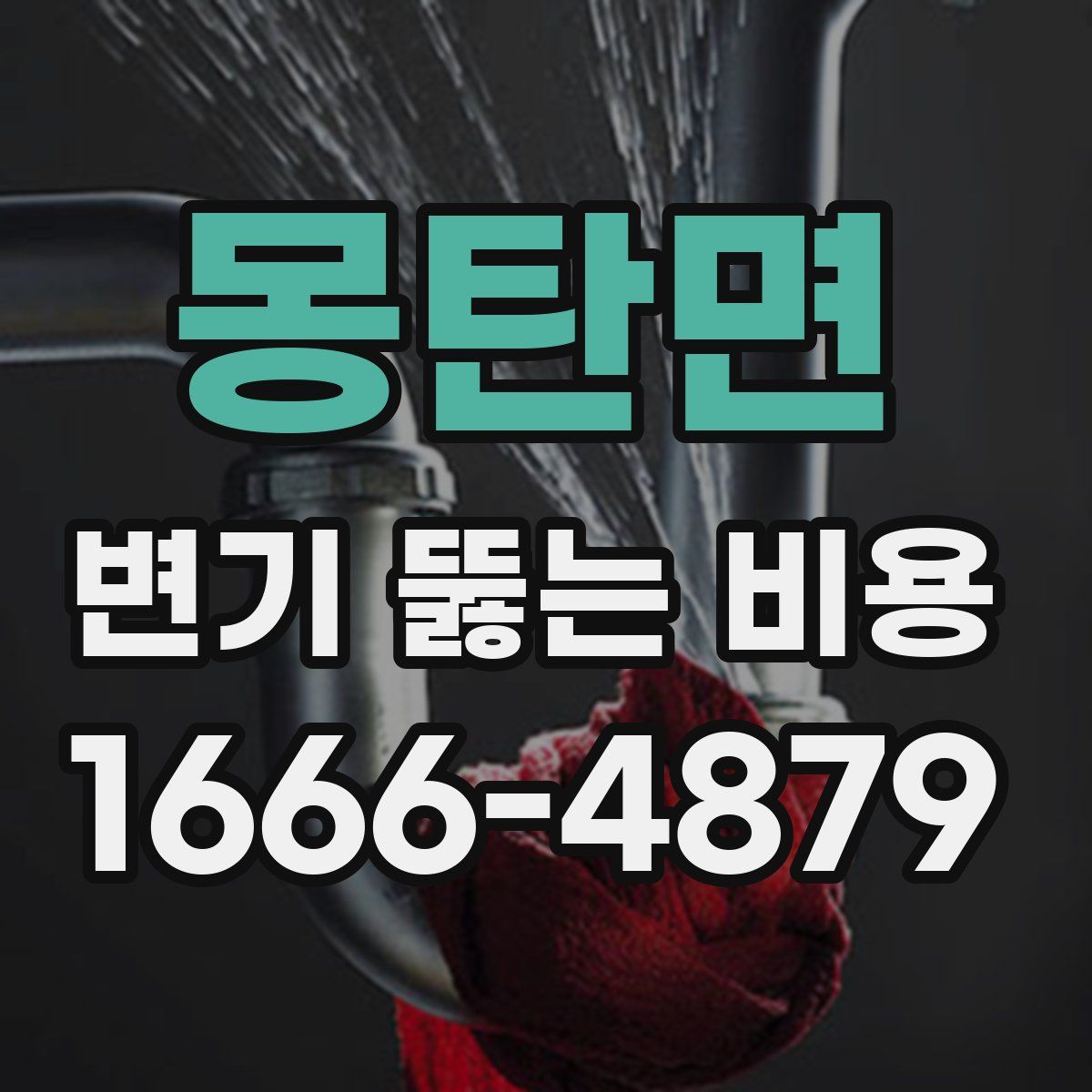 몽탄면 변기 뚫는 비용