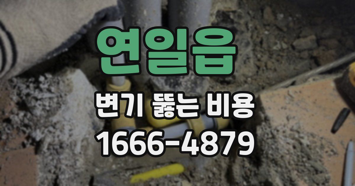 연일읍 변기 뚫는 비용