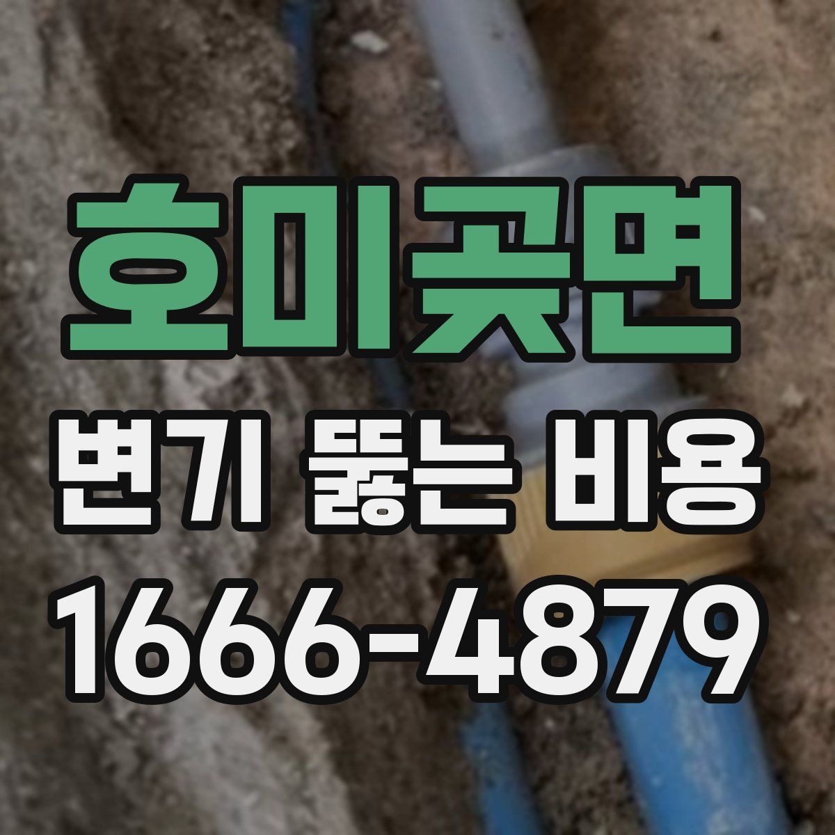 호미곶면 변기 뚫는 비용