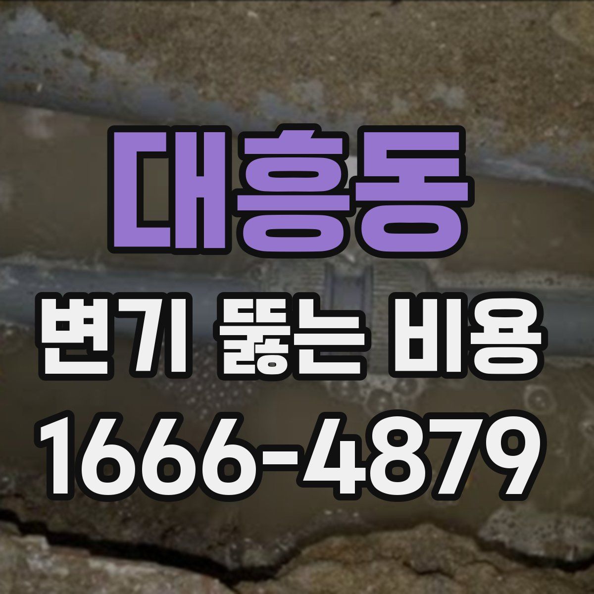 대흥동 변기 뚫는 비용