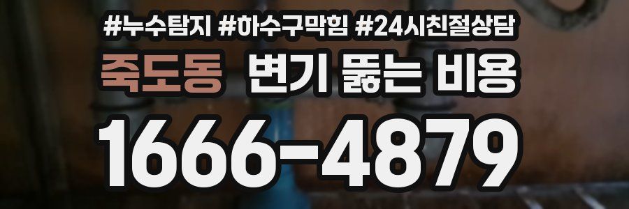 죽도동 변기 뚫는 비용