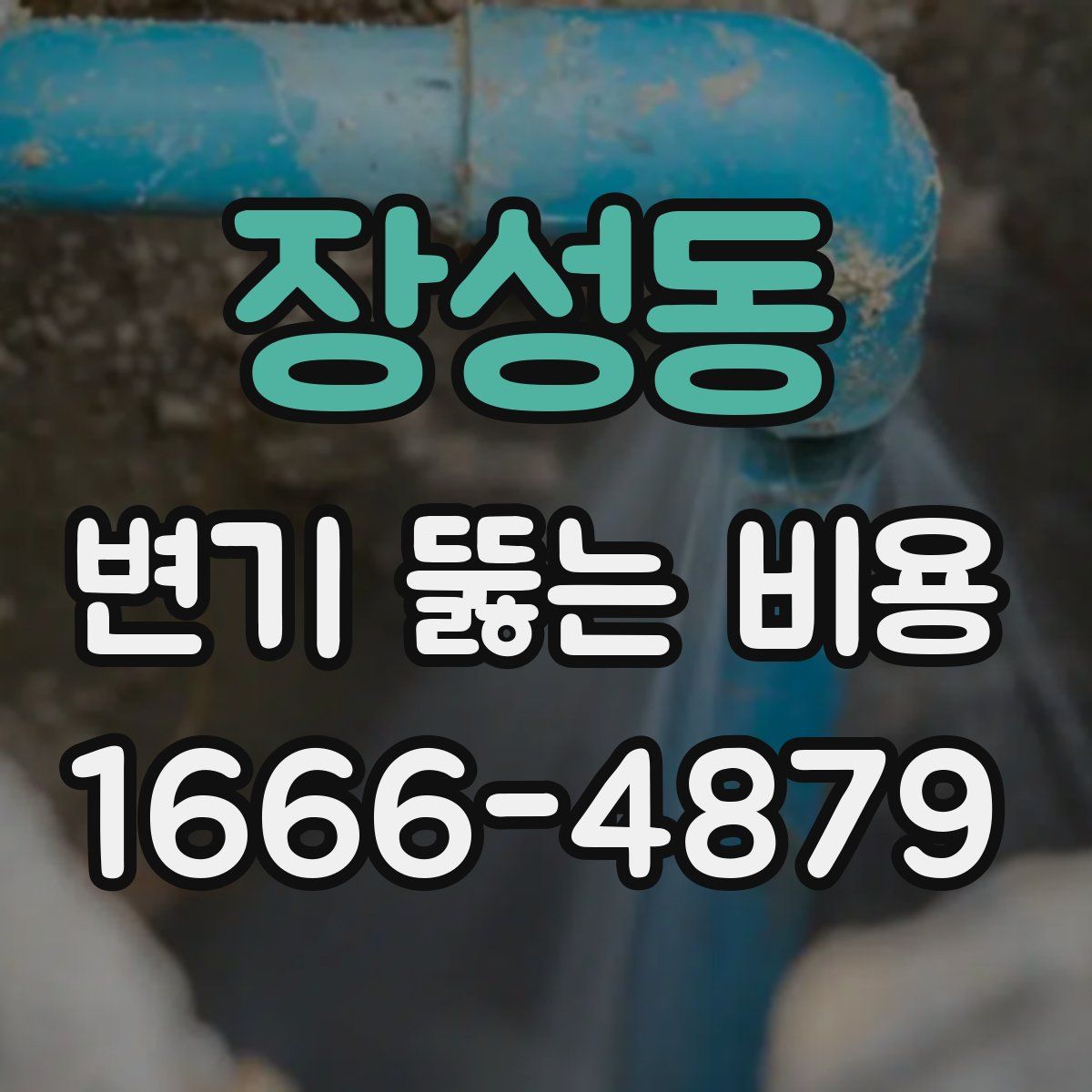 장성동 변기 뚫는 비용