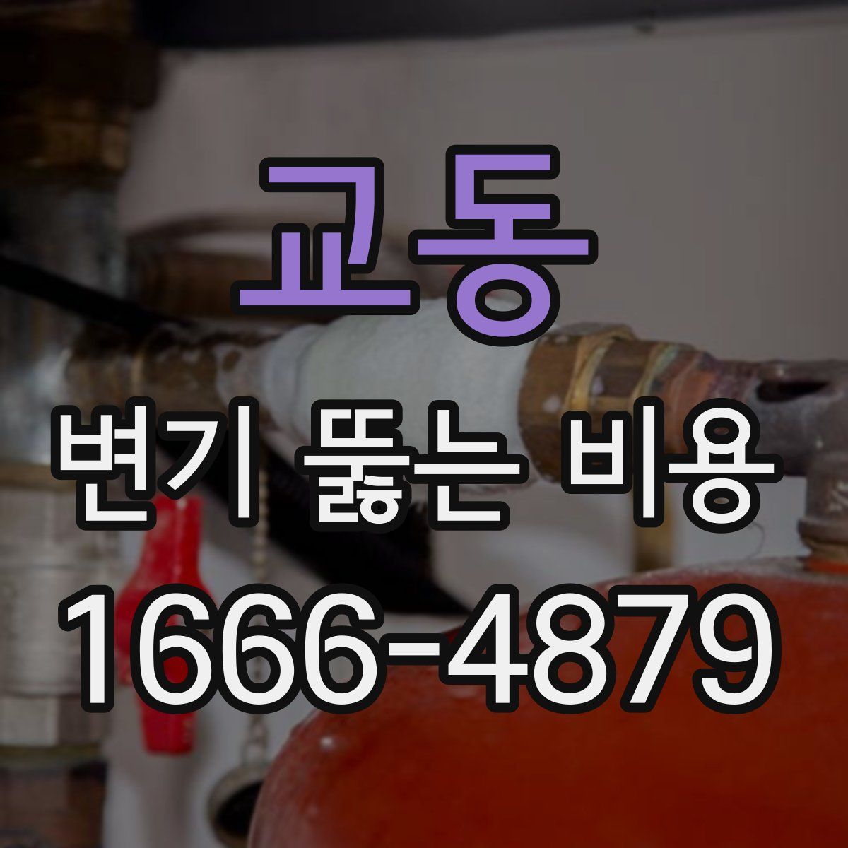 교동 변기 뚫는 비용