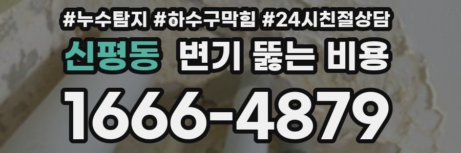 신평동 변기 뚫는 비용