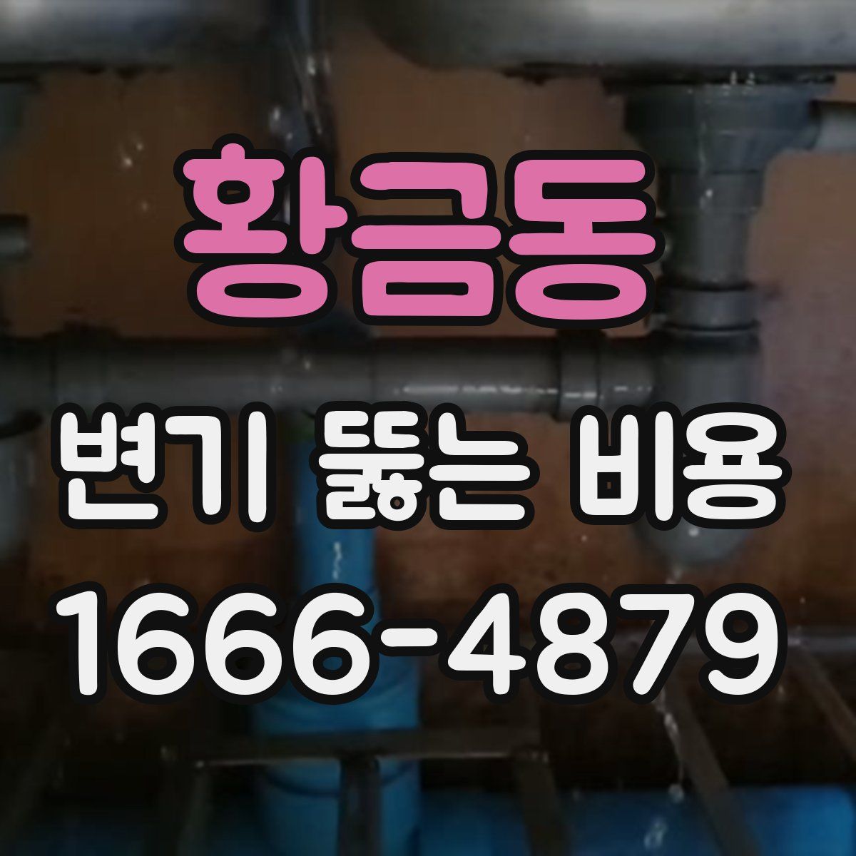 황금동 변기 뚫는 비용
