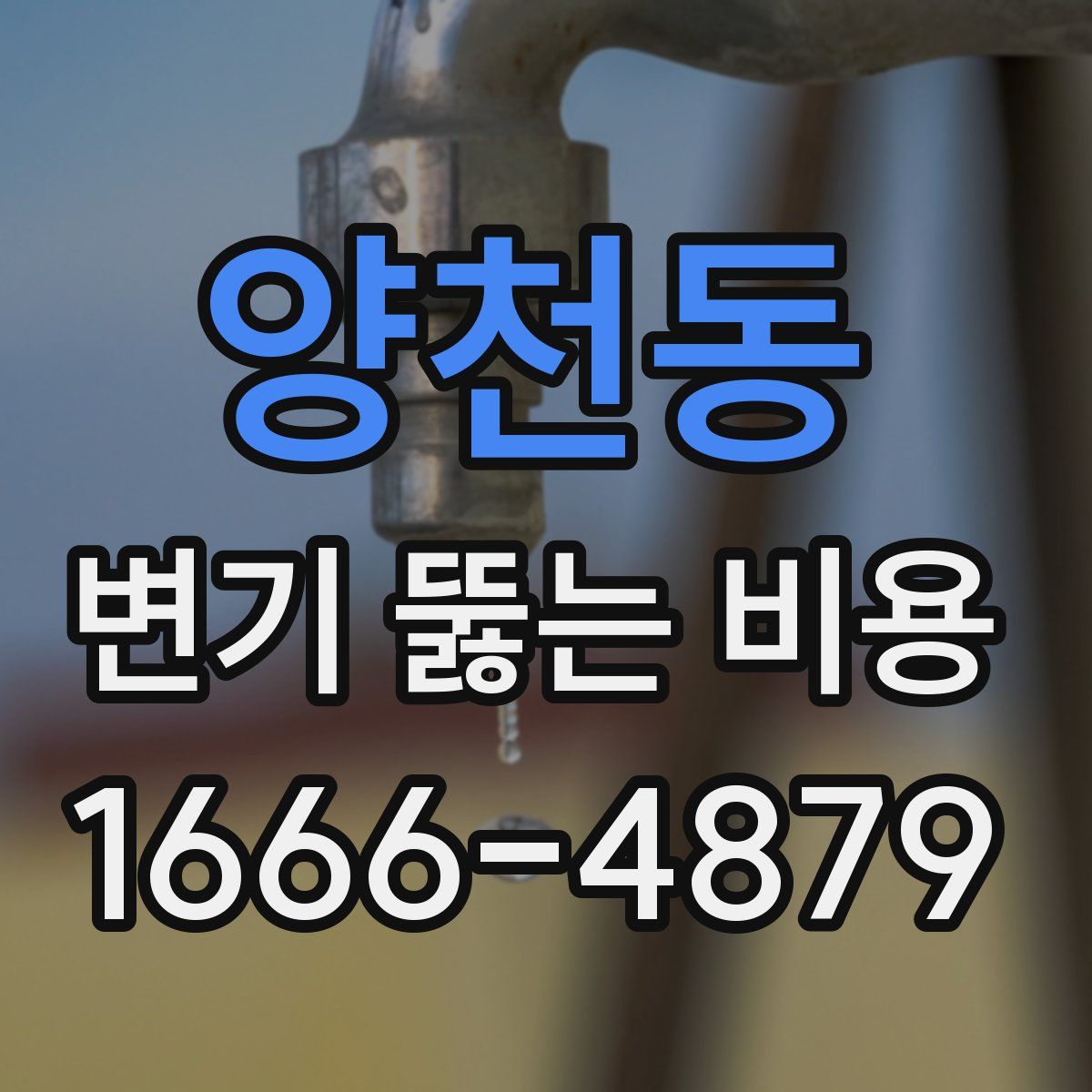 양천동 변기 뚫는 비용