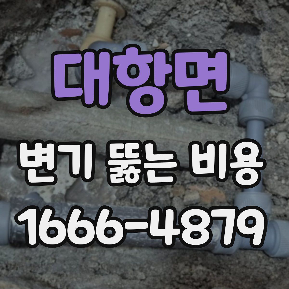 대항면 변기 뚫는 비용