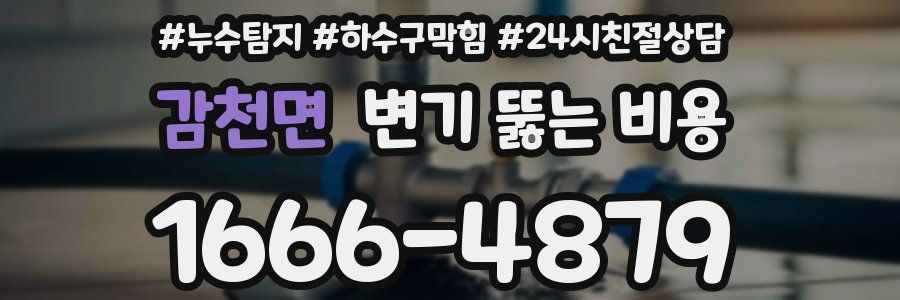 감천면 변기 뚫는 비용