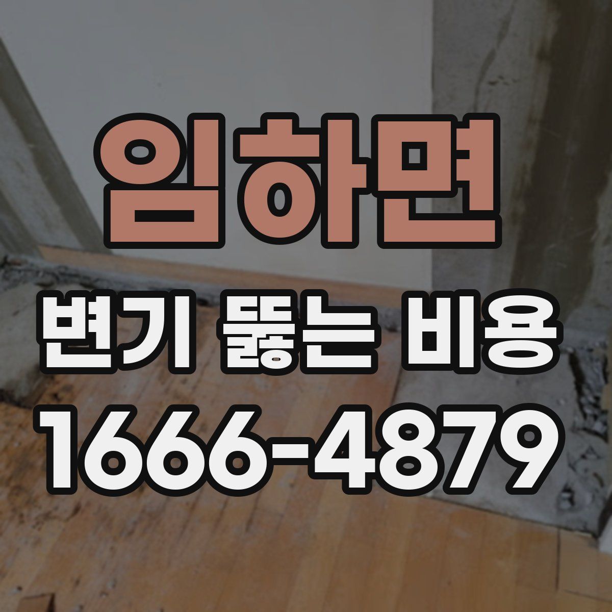 임하면 변기 뚫는 비용