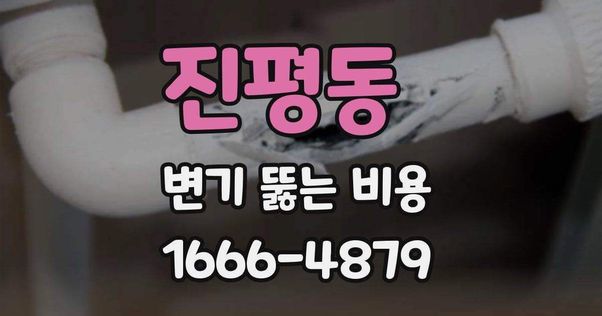 진평동 변기 뚫는 비용