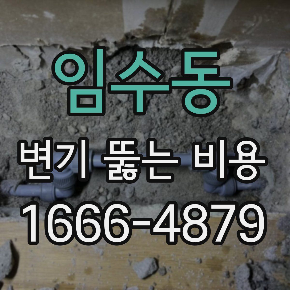 임수동 변기 뚫는 비용