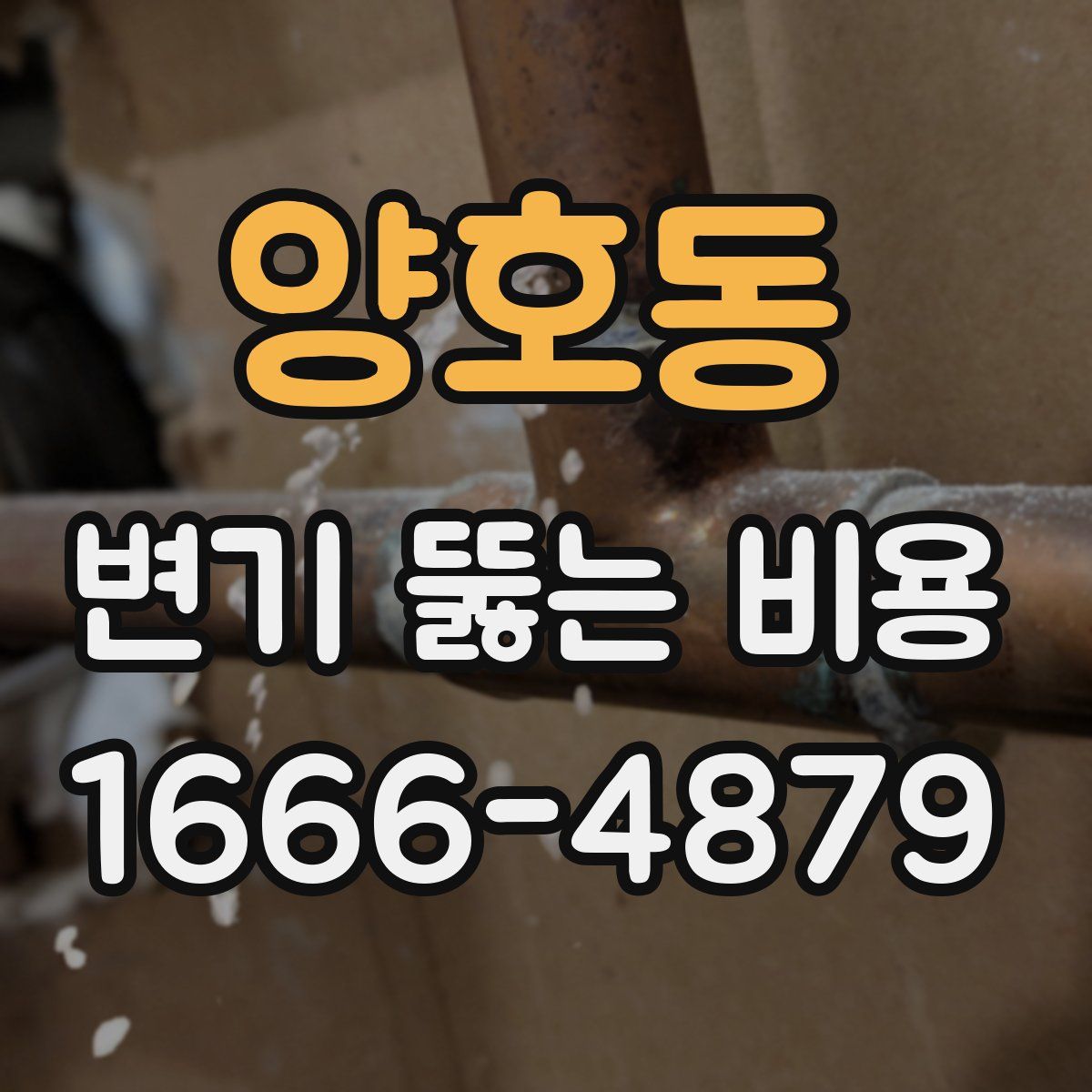 양호동 변기 뚫는 비용