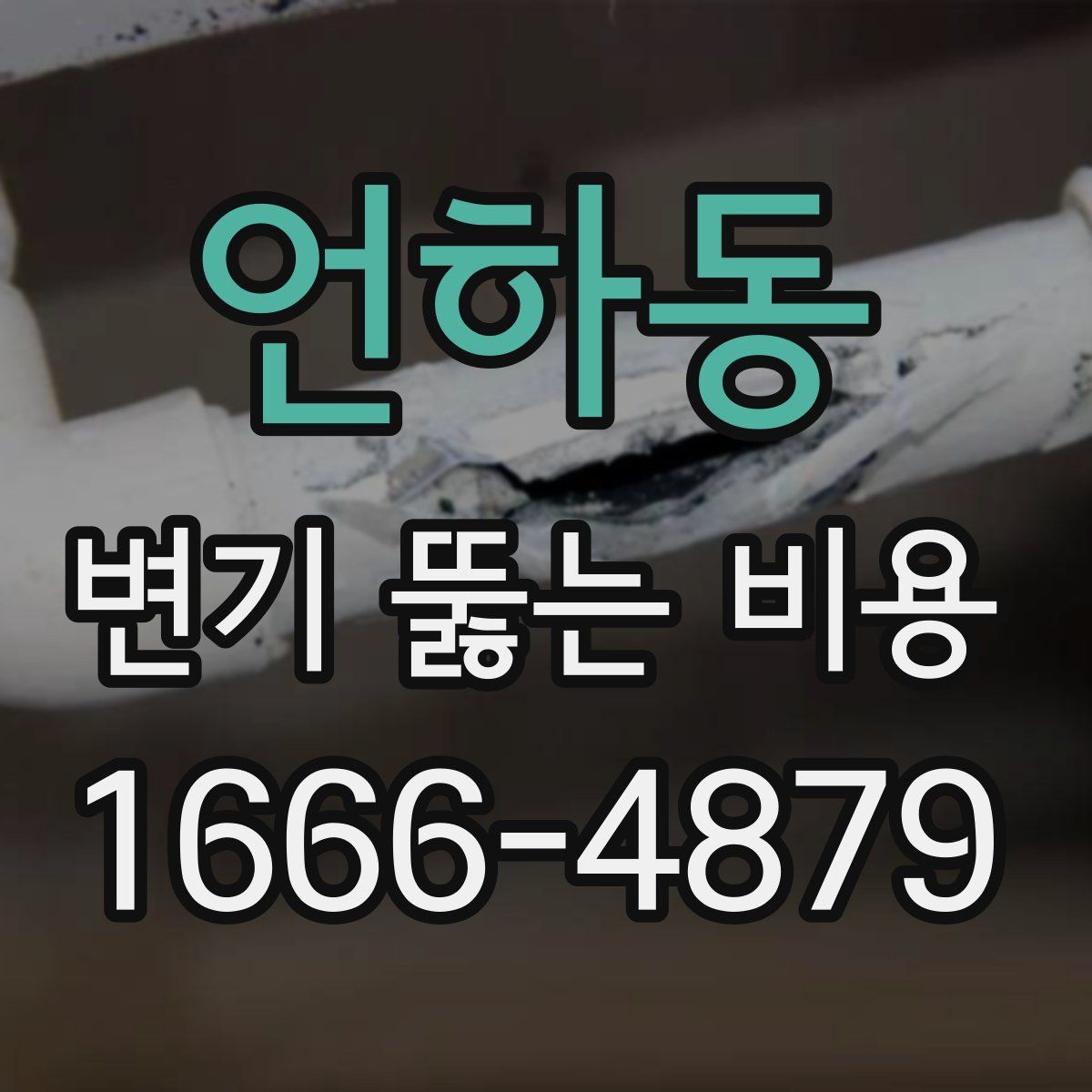 언하동 변기 뚫는 비용
