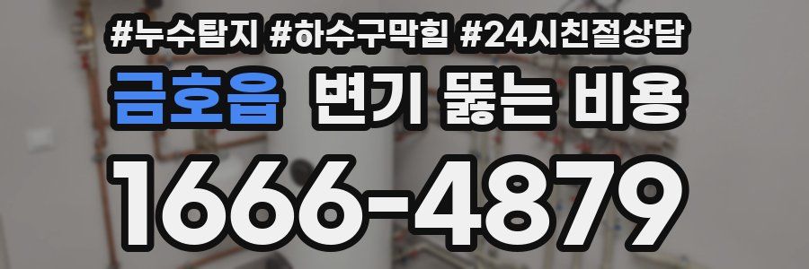 금호읍 변기 뚫는 비용