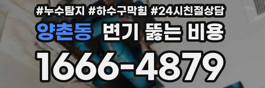 양촌동 변기 뚫는 비용