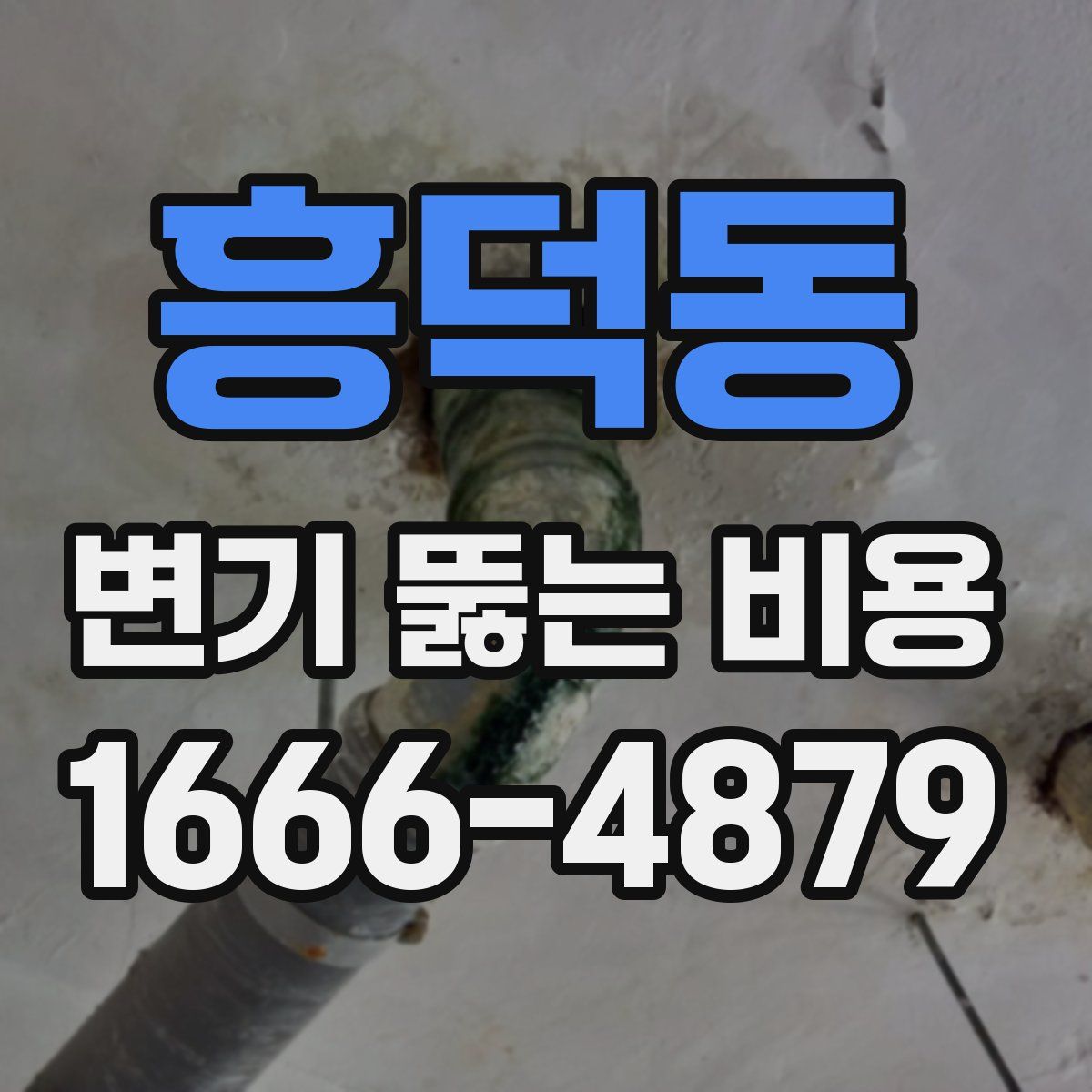 흥덕동 변기 뚫는 비용