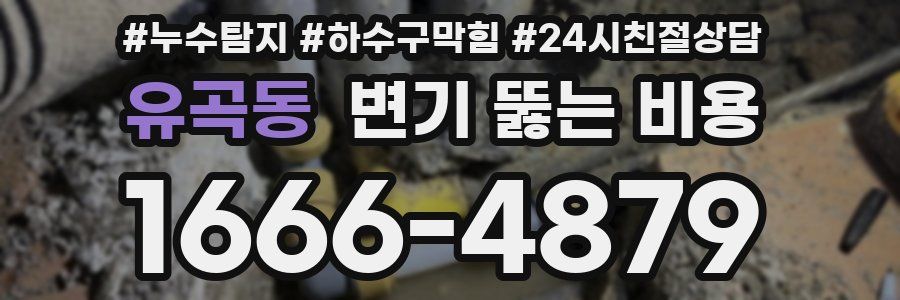 유곡동 변기 뚫는 비용